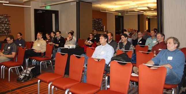 Attendees of the Kermadec Arc - Havre Trough Mini-Workshop on Sunday morning