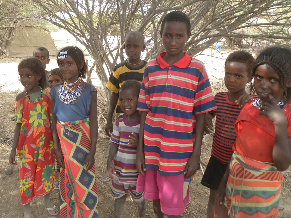 Figure 7. Local Afar children.