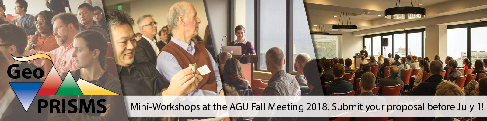 GeoPRISMS Mini-Workshops at AGU 2018